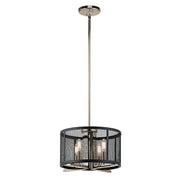 Kichler - 43713PN - Four Light Pendant/Semi Flush - Titus - Polished Nickel