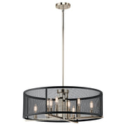 Kichler - 43715PN - Eight Light Chandelier - Titus - Polished Nickel