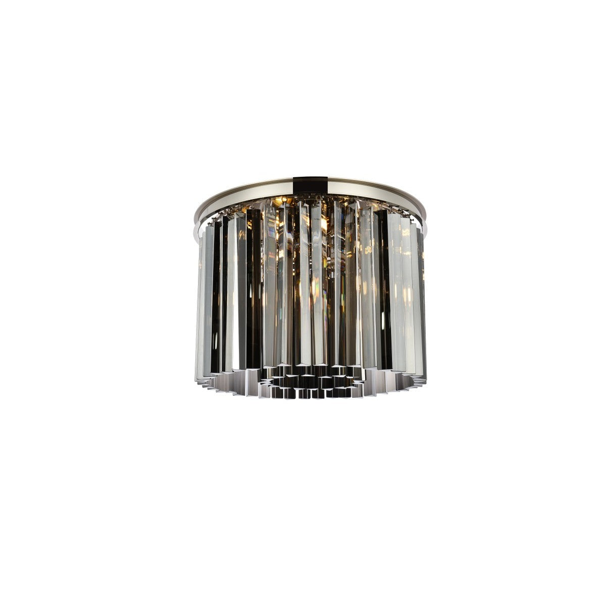 Elegant Lighting - 1208F20PN-SS/RC - Six Light Flush Mount - Sydney - Polished Nickel