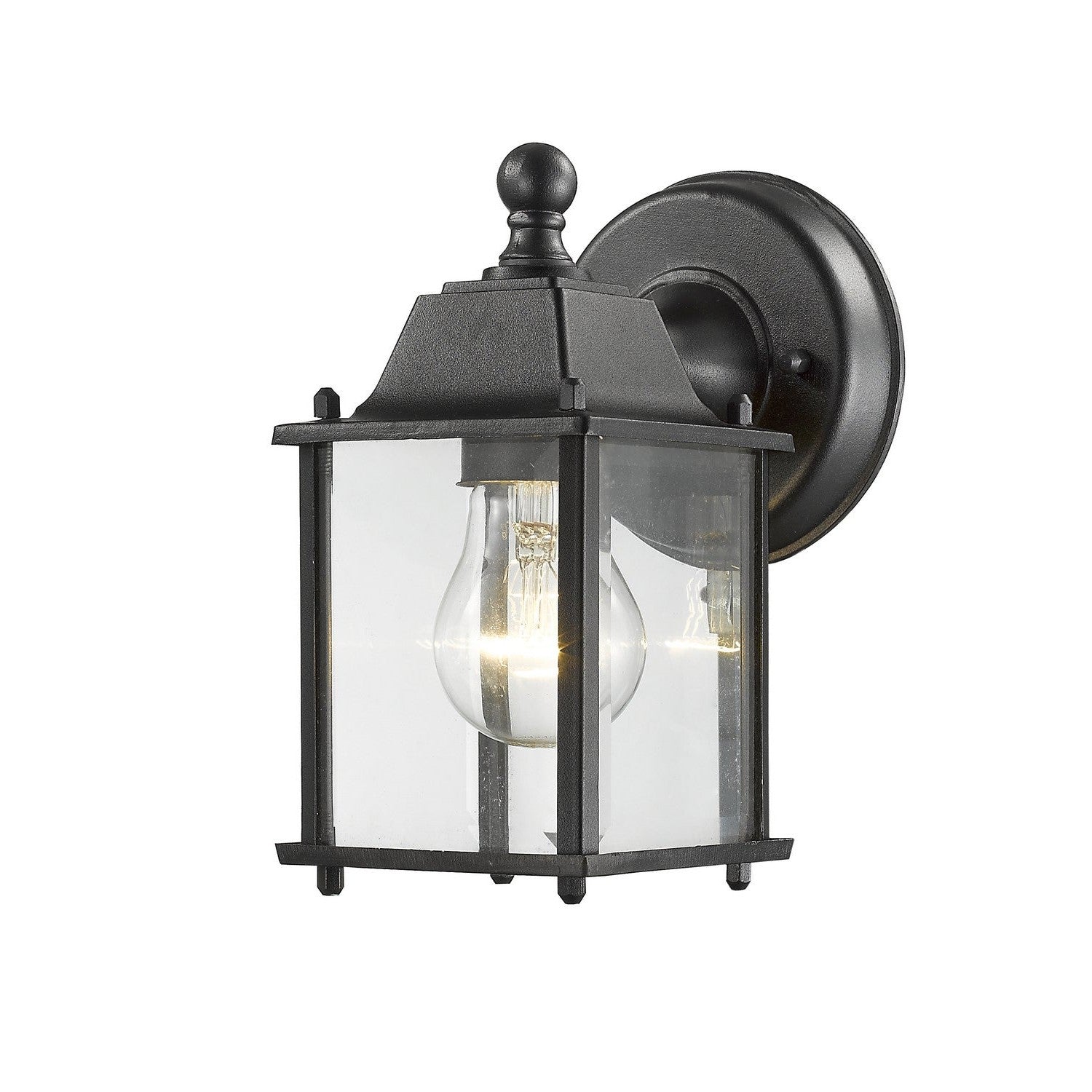 Z-Lite - 551BK - One Light Outdoor Wall Light - Waterdown - Black