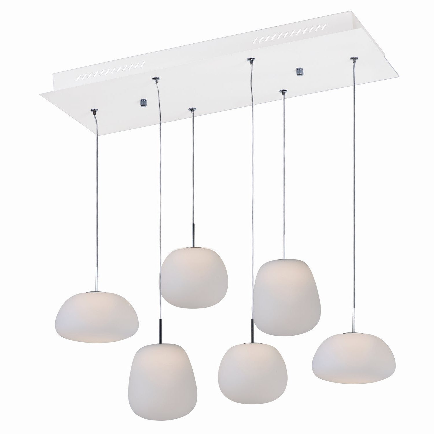 ET2 - E21124-11WT - LED Pendant - Puffs - White