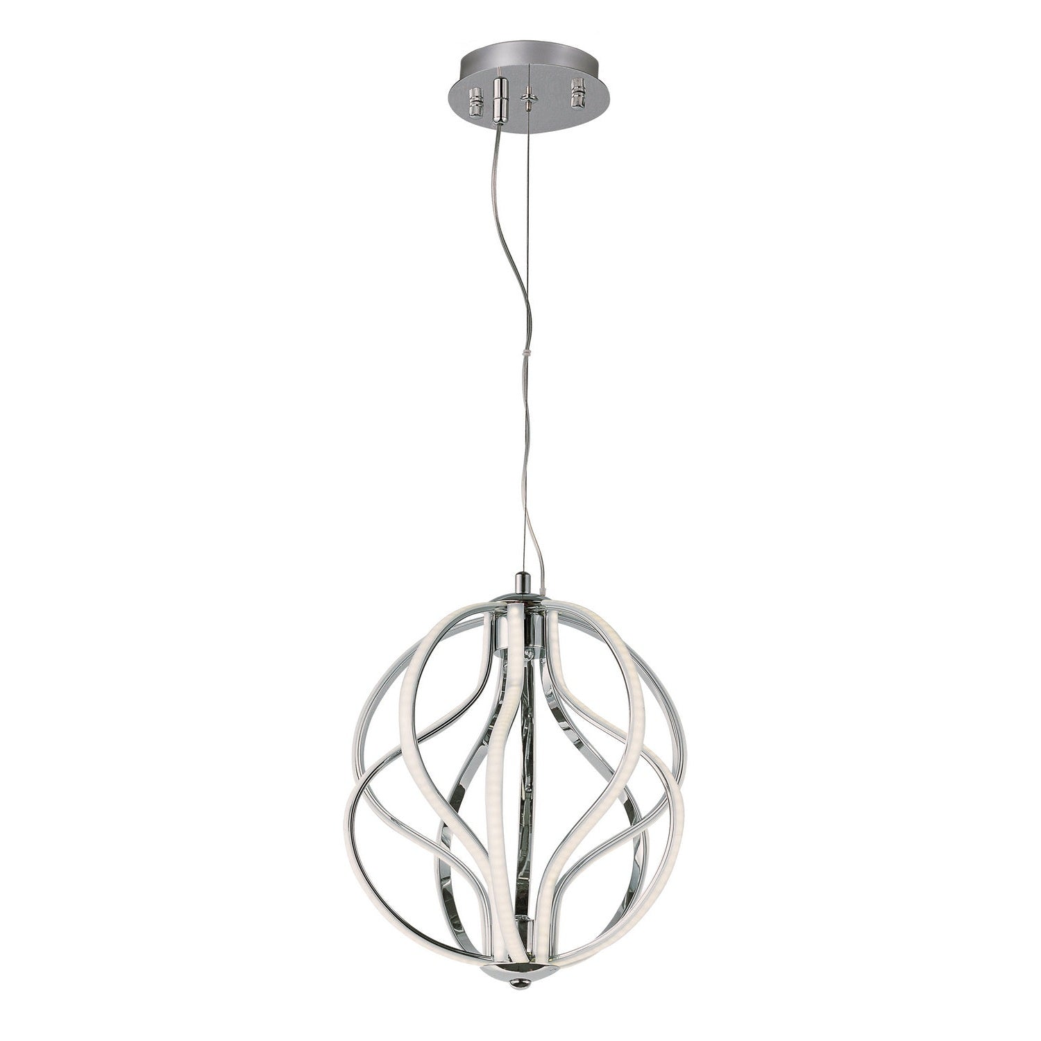 ET2 - E21172-PC - LED Pendant - Aura - Polished Chrome