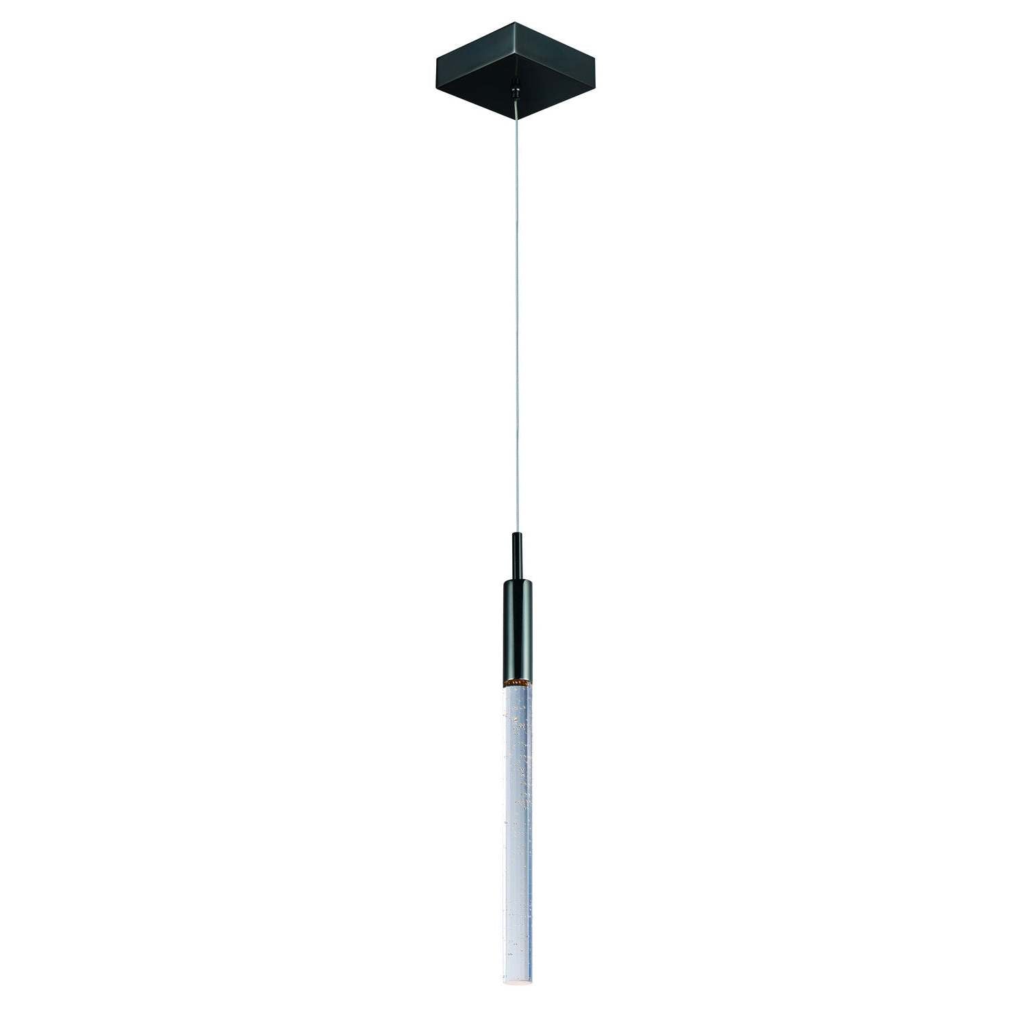 ET2 - E32771-91BC - LED Mini Pendant - Scepter - Black Chrome