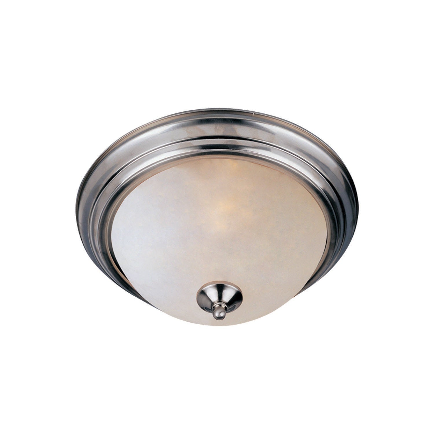 Maxim - 5849FTSN - Two Light Flush Mount - Essentials - 584x - Satin Nickel