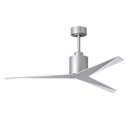 Matthews Fan Company - EK-BN-WH - 56"Ceiling Fan - Eliza - Brushed Nickel