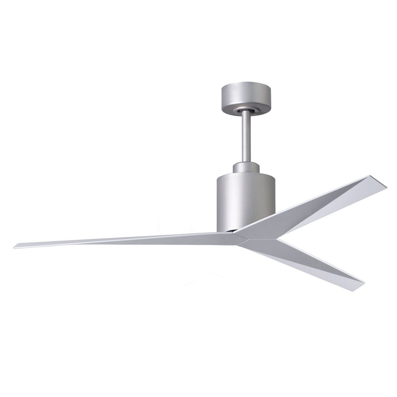 Matthews Fan Company - EK-BN-WH - 56"Ceiling Fan - Eliza - Brushed Nickel