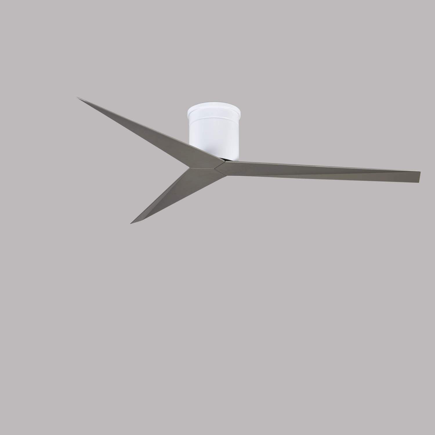 Matthews Fan Company - EKH-WH-BN - 56"Ceiling Fan - Eliza - Gloss White