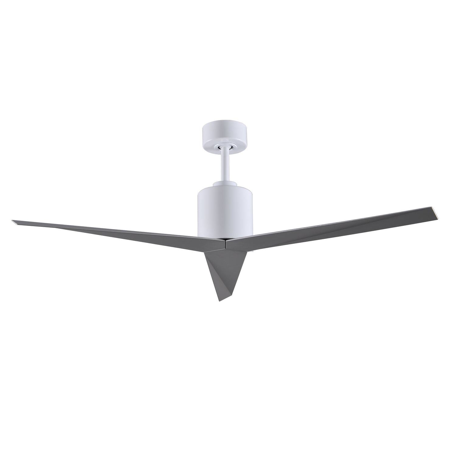 Matthews Fan Company - EK-WH-BN - 56"Ceiling Fan - Eliza - Gloss White