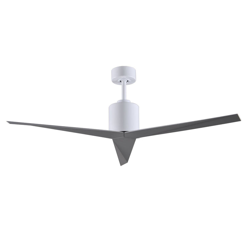Matthews Fan Company - EK-WH-BN - 56"Ceiling Fan - Eliza - Gloss White