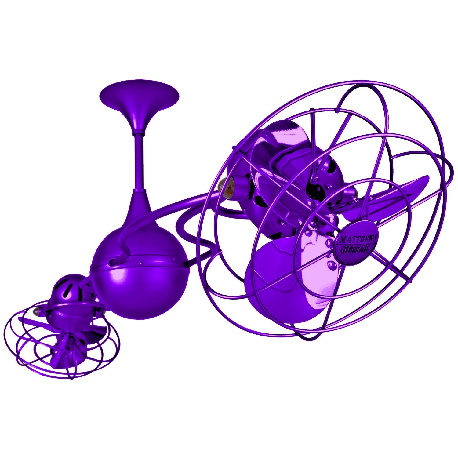 Matthews Fan Company - IV-PURPLE-MTL - 53"Ceiling Fan - Italo Ventania - Ametista