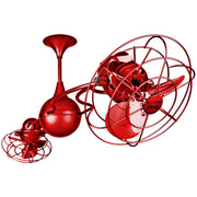 Matthews Fan Company - IV-RED-MTL - 53"Ceiling Fan - Italo Ventania - Rubi