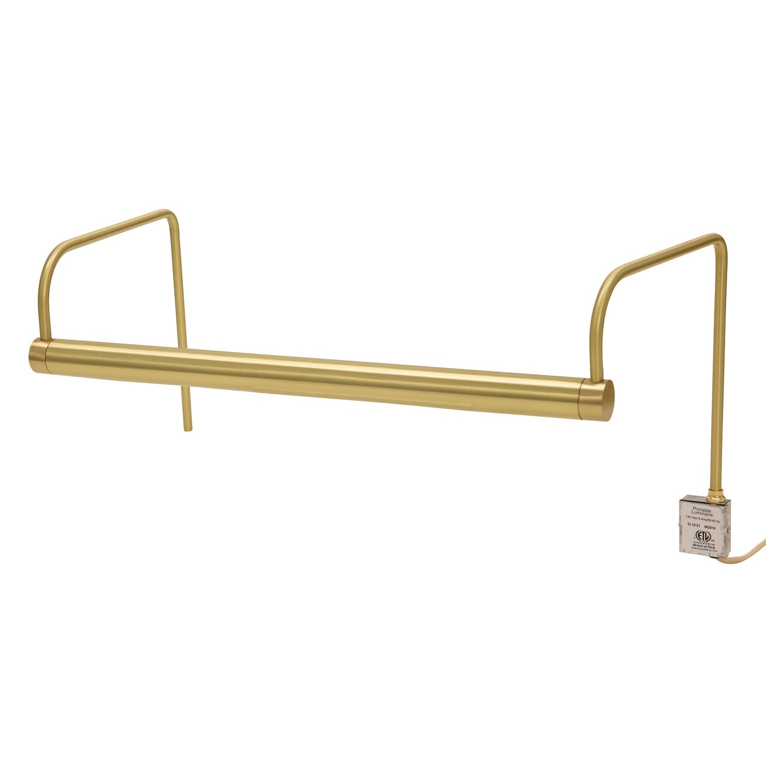 House of Troy - SL16-51 - Three Light Picture Light - Slim-line - Satin Brass