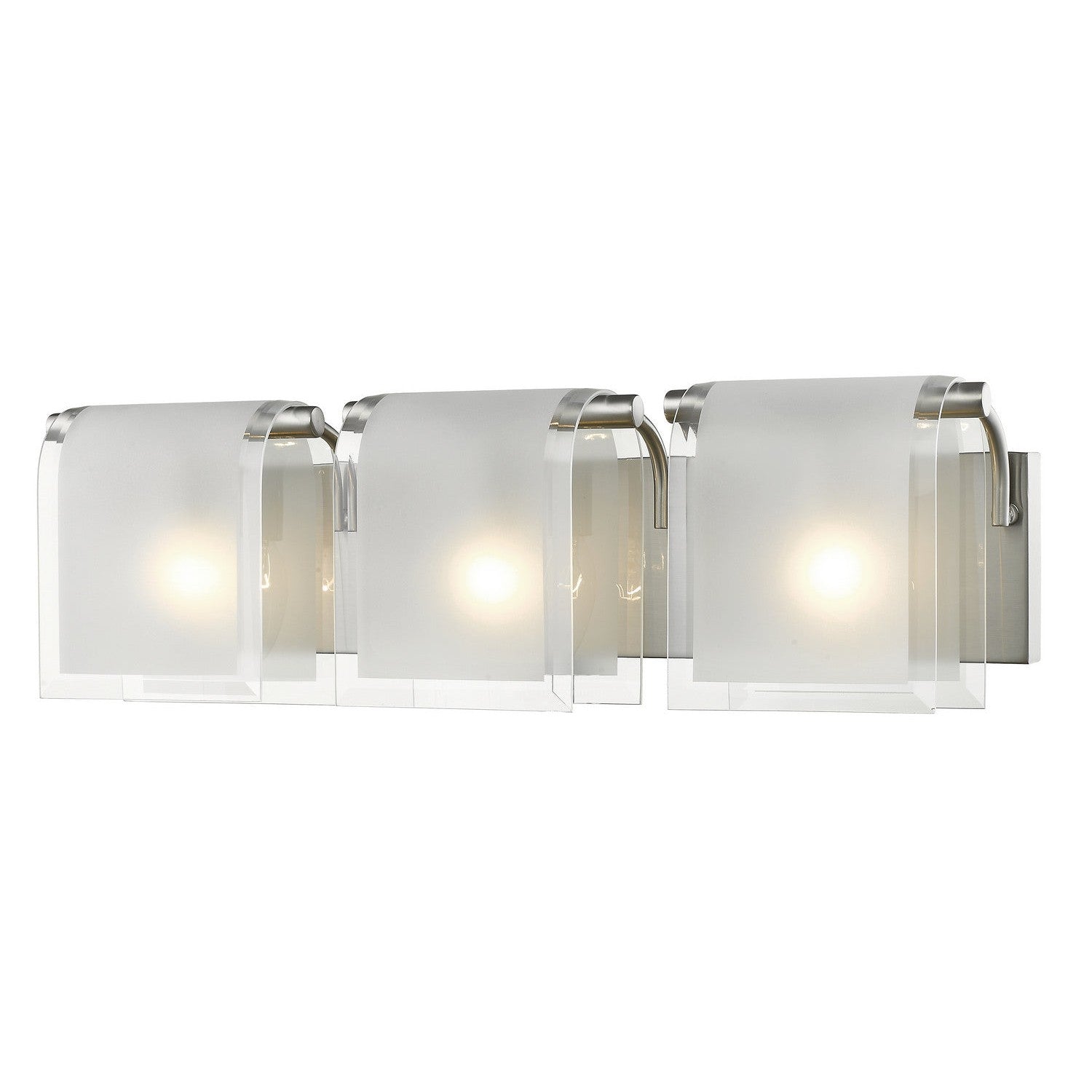 Z-Lite - 169-3V-BN - Three Light Vanity - Zephyr - Brushed Nickel