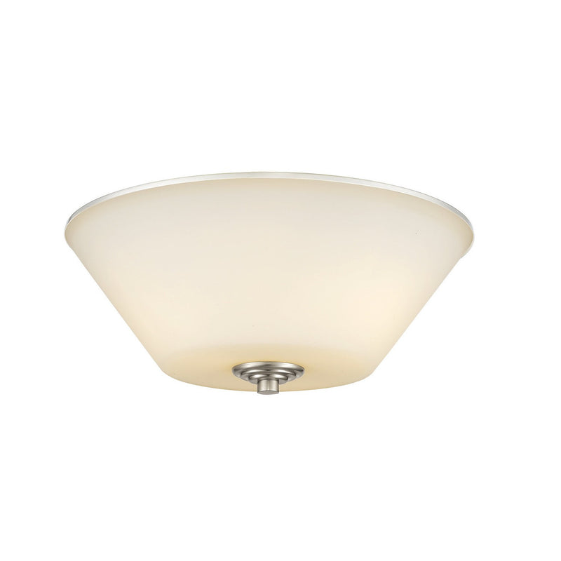 Z-Lite - 432F3-BN - Three Light Flush Mount - Jarra - Brushed Nickel