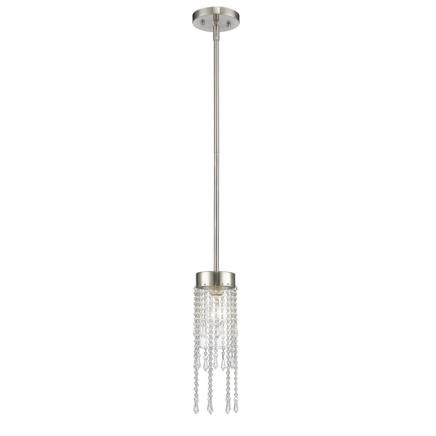Z-Lite - 433MP-BN - One Light Pendant - Siena - Brushed Nickel