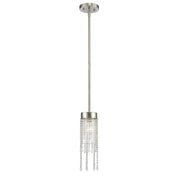 Z-Lite - 433MP-BN - One Light Pendant - Siena - Brushed Nickel