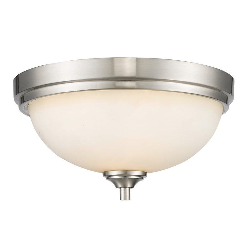 Z-Lite - 435F2-BN - Two Light Flush Mount - Bordeaux - Brushed Nickel