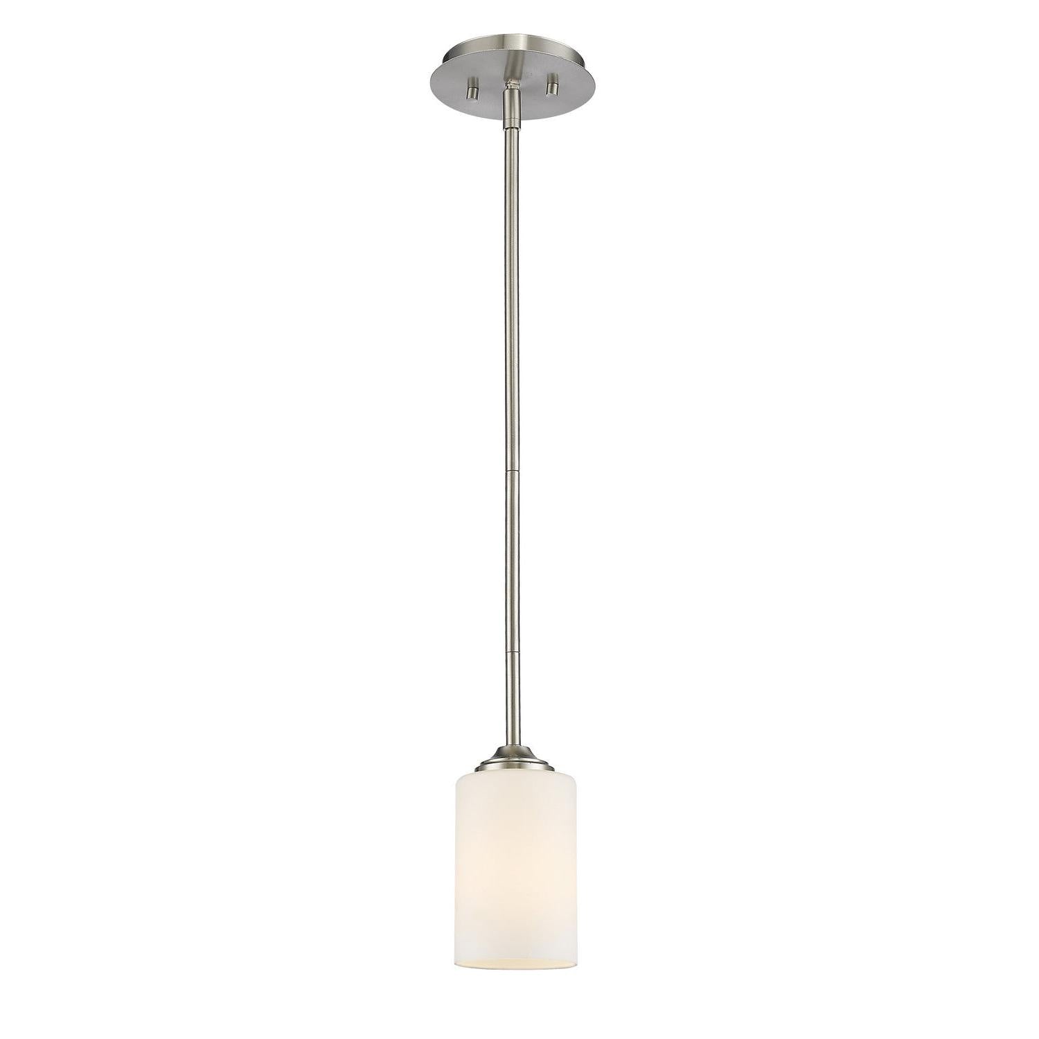 Z-Lite - 435MP-BN - One Light Pendant - Bordeaux - Brushed Nickel