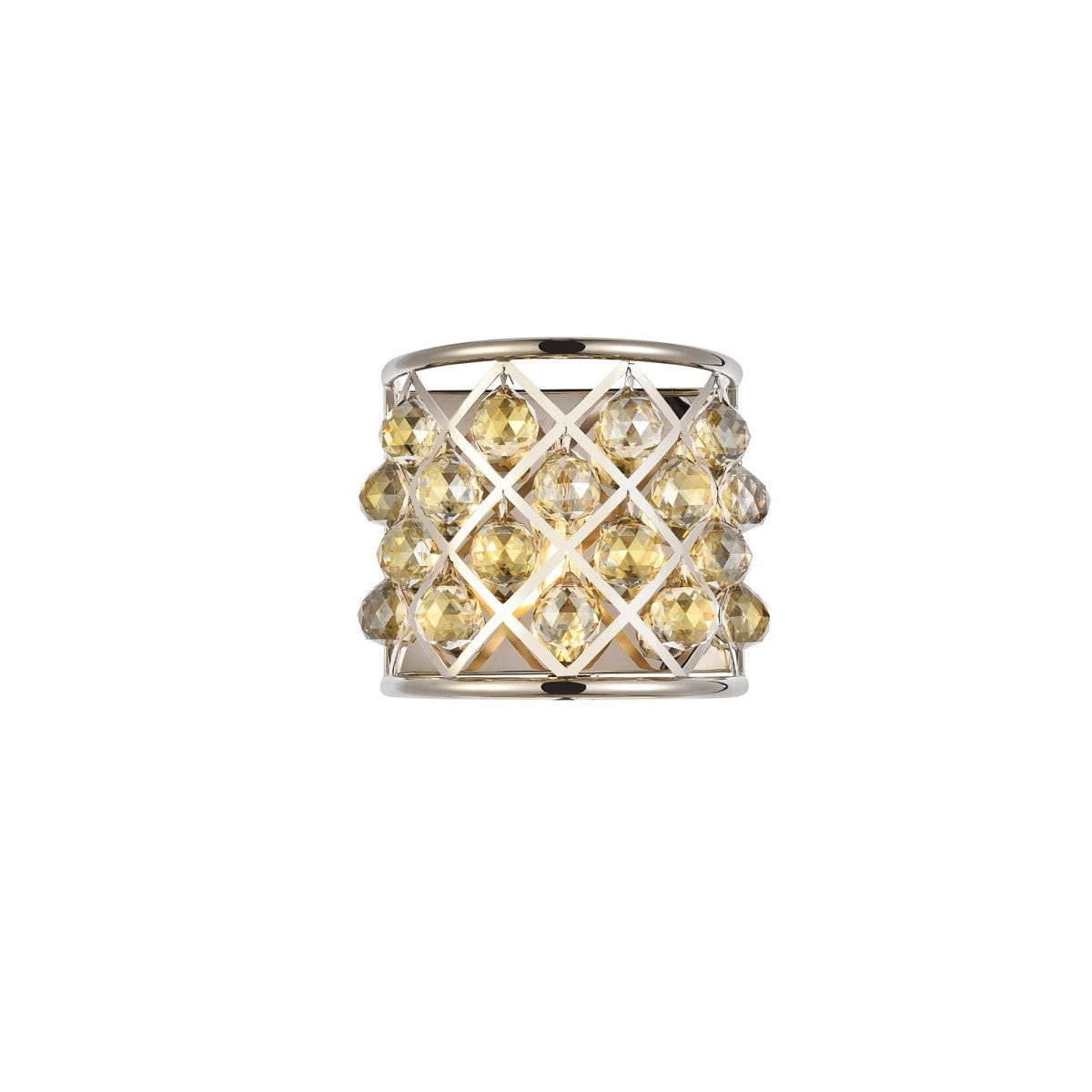 Elegant Lighting - 1214W11PN-GT/RC - One Light Wall Sconce - Madison - Polished Nickel