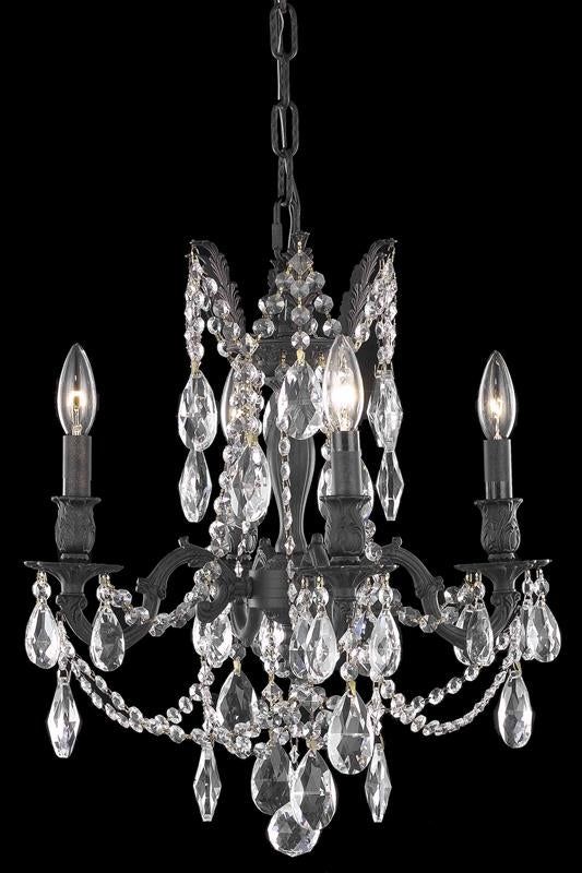 Elegant Lighting - 8204D17DB/RC - Four Light Chandelier