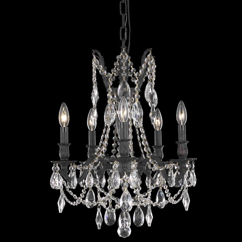 Elegant Lighting - 8205D18DB/RC - Five Light Chandelier