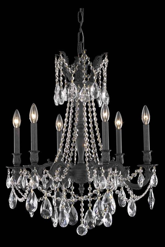 Elegant Lighting - 8206D23DB/RC - Six Light Chandelier