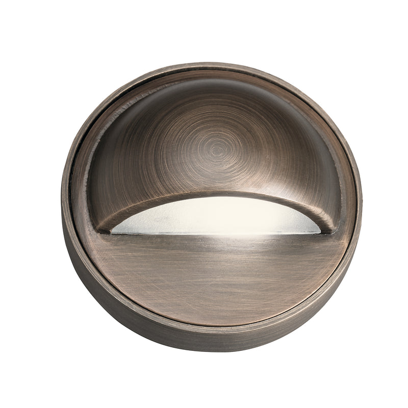 Kichler - 15477CBR - One Light Deck - Centennial Brass
