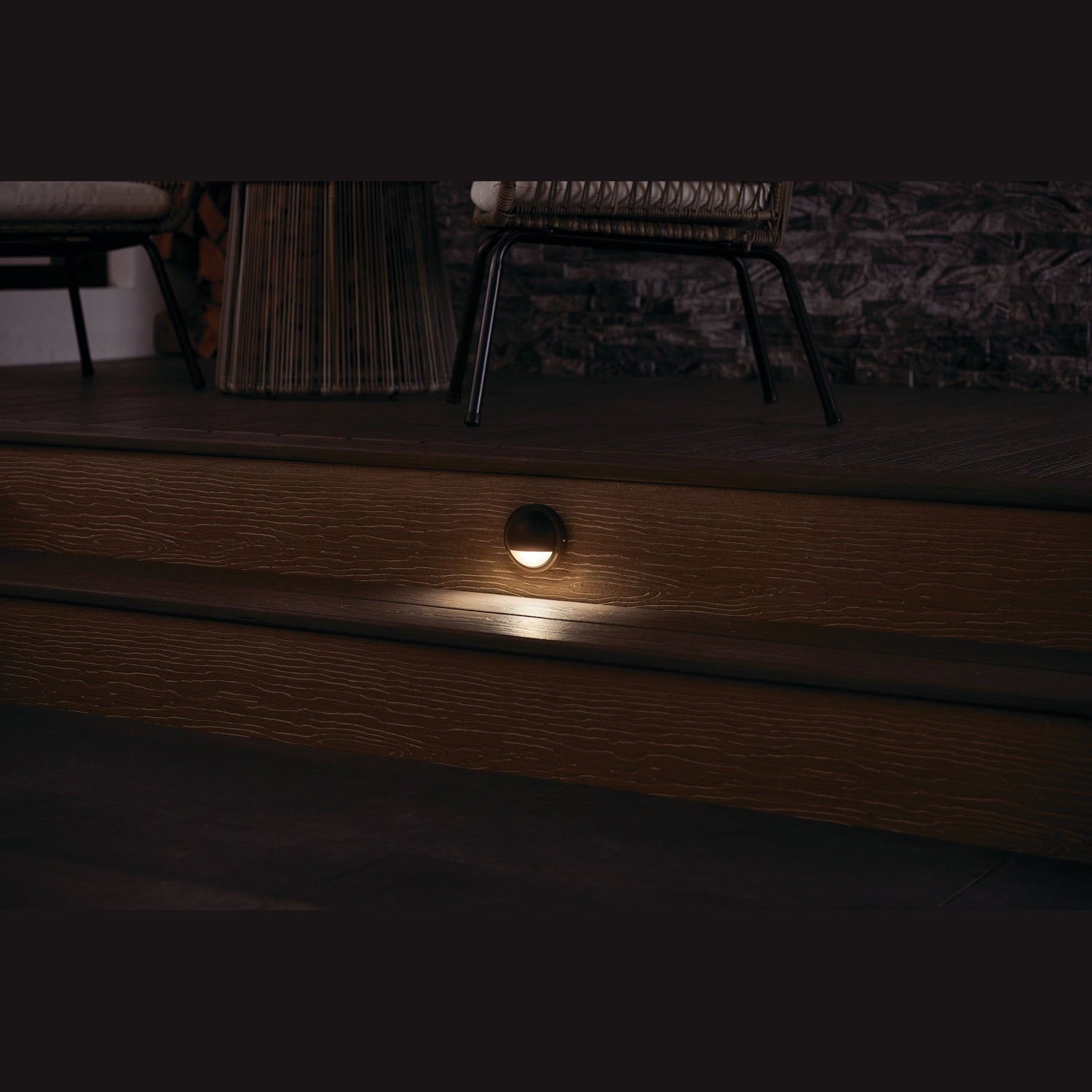 Kichler - 15764AZT27R - LED Deck Light - Textured Architectural Bronze