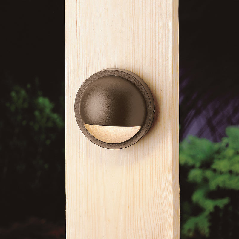 Kichler - 15764AZT27R - LED Deck Light - Textured Architectural Bronze