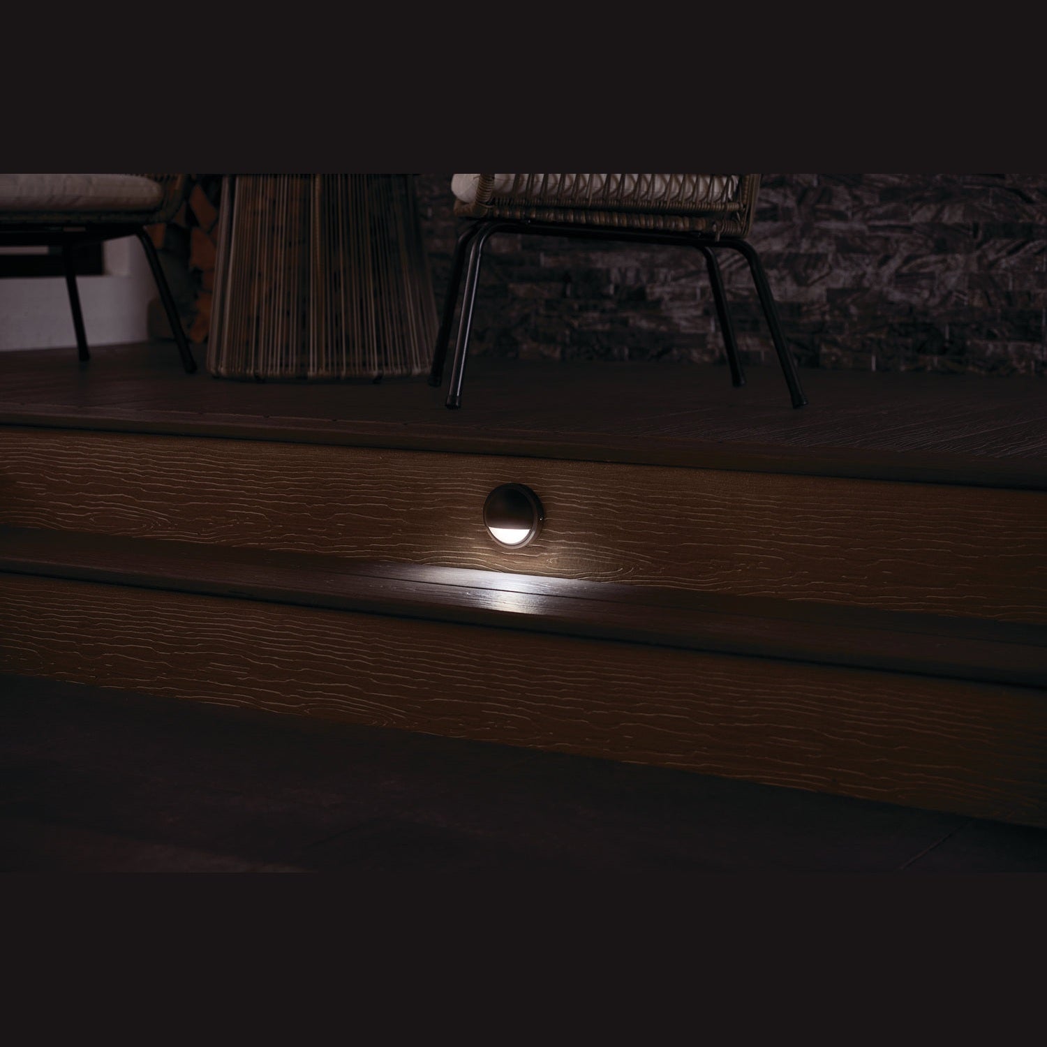 Kichler - 15764AZT30R - LED Deck Light - Textured Architectural Bronze