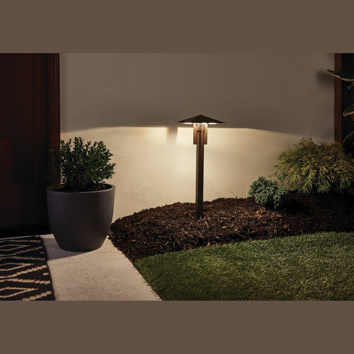 Kichler - 15803AZT27R - LED Path Light - Textured Architectural Bronze
