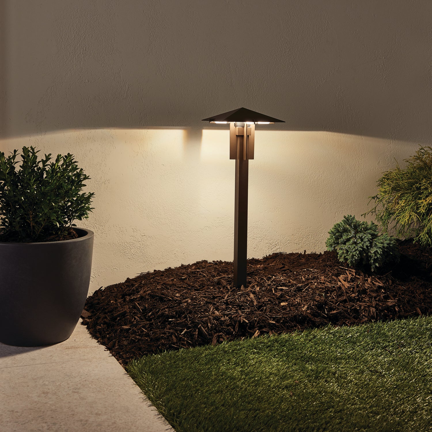 Kichler - 15803AZT27R - LED Path Light - Textured Architectural Bronze