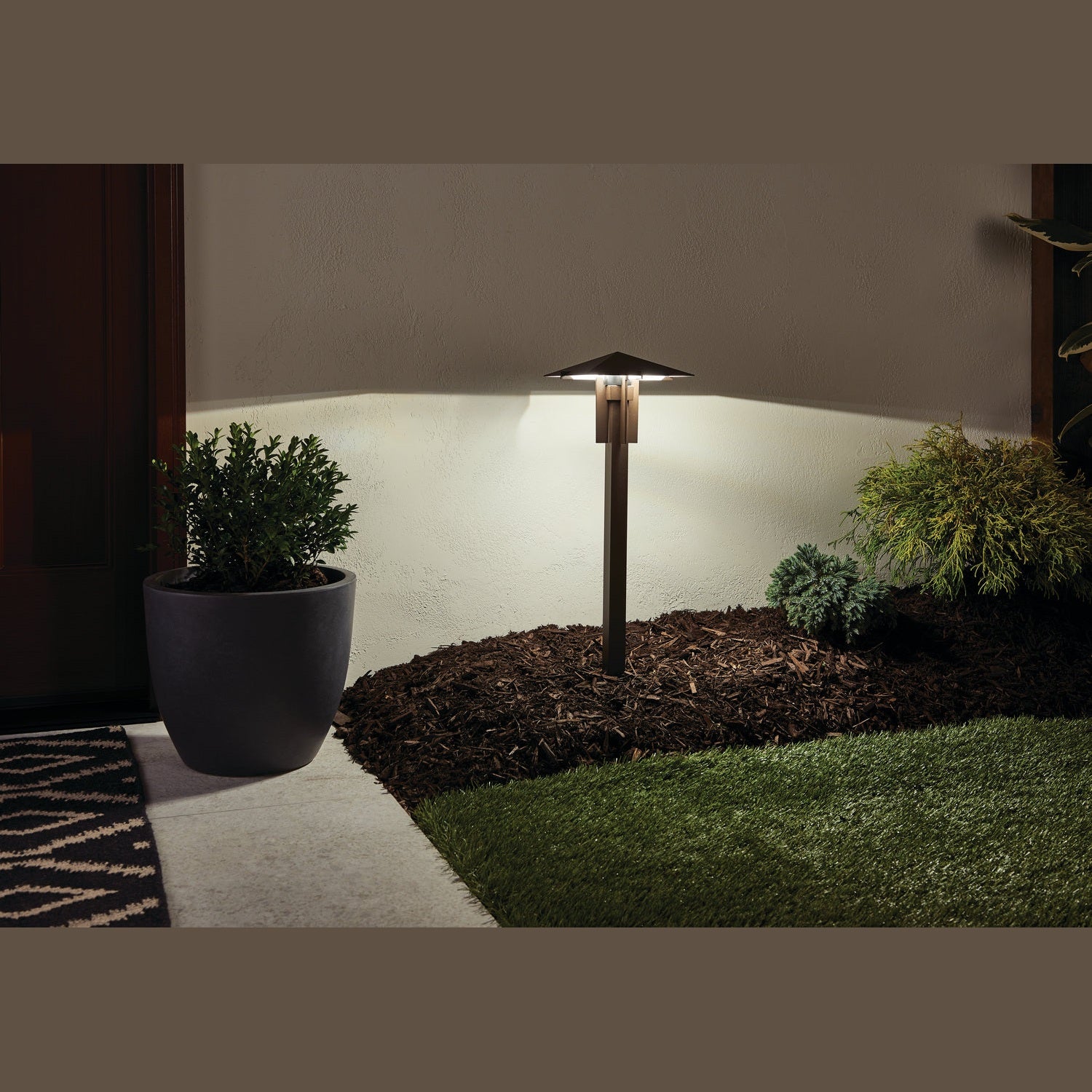 Kichler - 15803AZT30R - LED Path Light - Textured Architectural Bronze