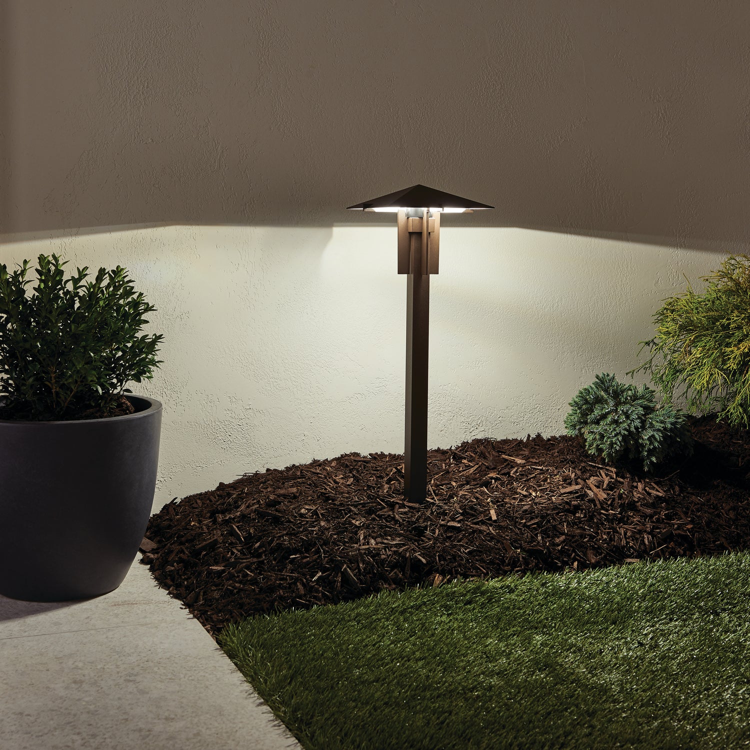 Kichler - 15803AZT30R - LED Path Light - Textured Architectural Bronze