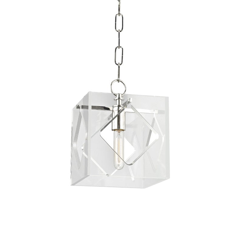 Hudson Valley - 5909-PN - One Light Lantern - Travis - Polished Nickel