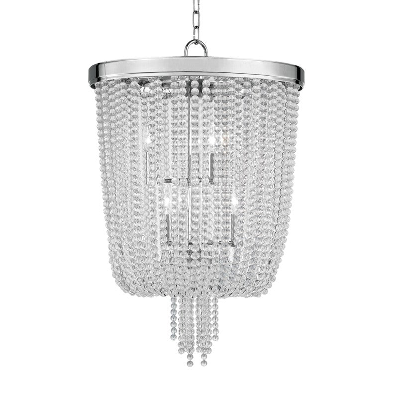 Hudson Valley - 9018-PN - Six Light Chandelier - Royalton - Polished Nickel