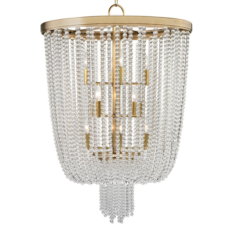 Hudson Valley - 9026-AGB - 12 Light Chandelier - Royalton - Aged Brass