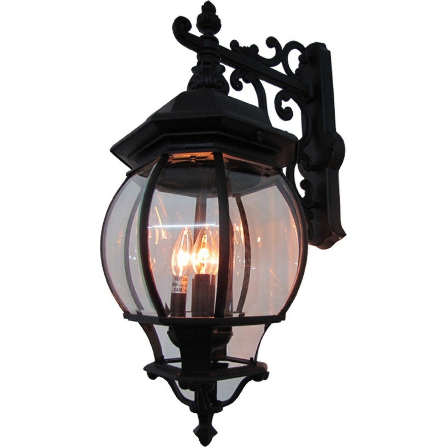 Artcraft - AC8491RU - Four Light Outdoor Wall Mount - Classico - Rust
