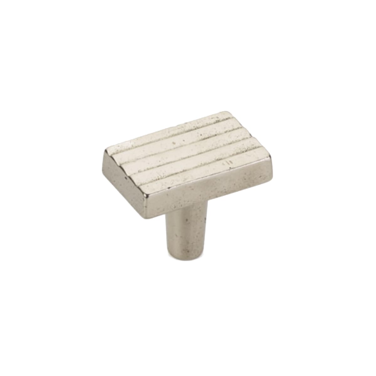 Stradella 1-1/2" "T" Bar Solid Cast Bronze Ridged Luxury Cabinet Bar Knob / Drawer Bar Knob