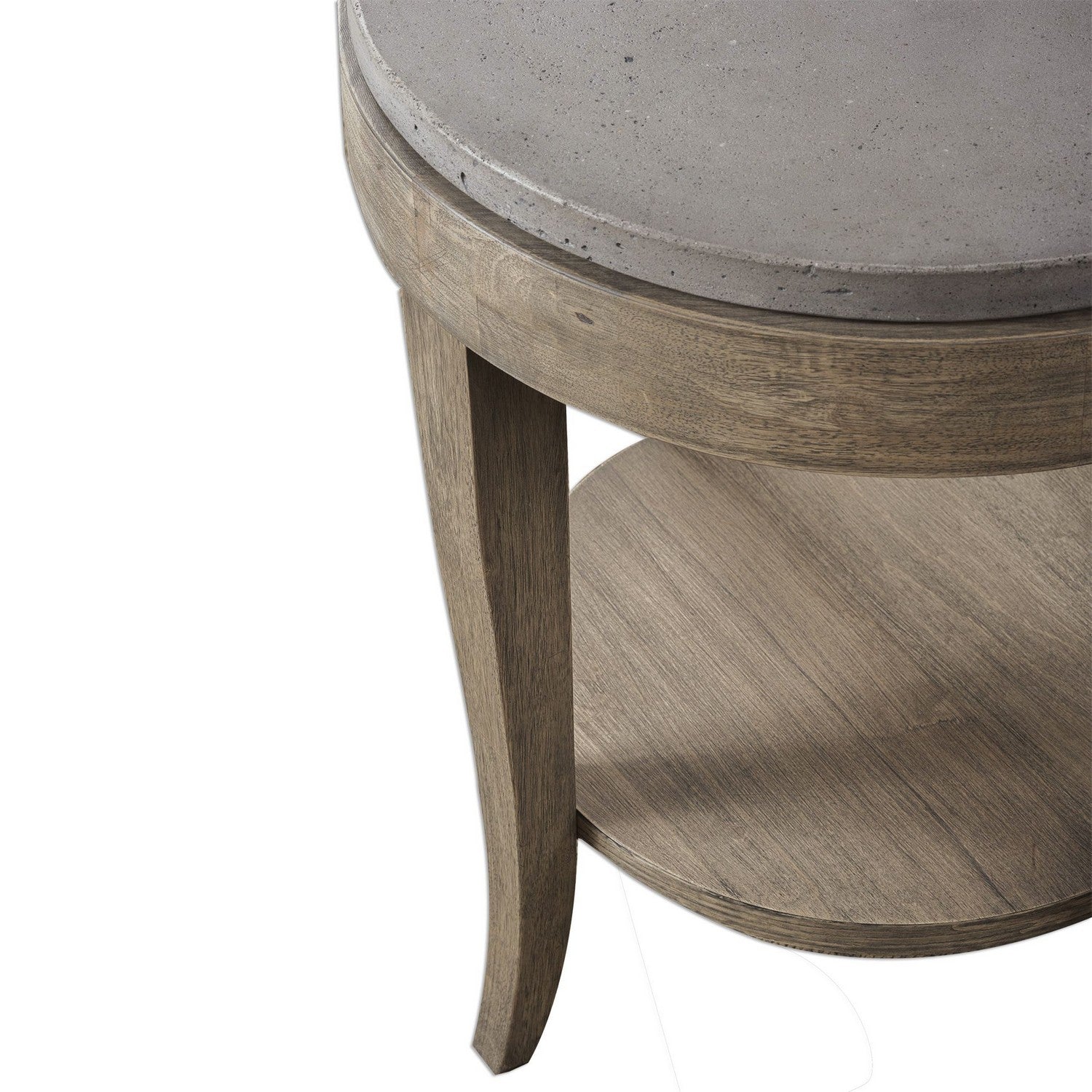 Uttermost - 25909 - Accent Table - Deka - Brown Glazed Natural