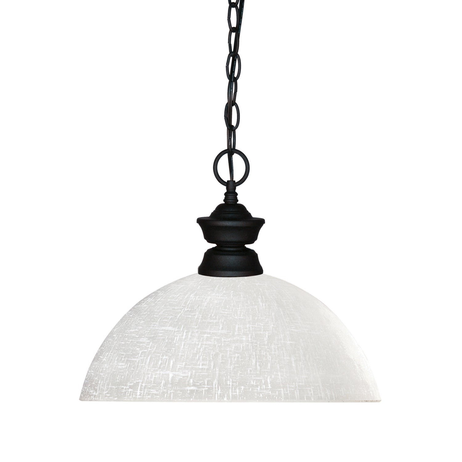 Z-Lite - 100701MB-DWL14 - One Light Pendant - Shark - Matte Black
