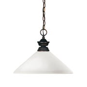 Z-Lite - 100701OB-AMO14 - One Light Pendant - Shark - Olde Bronze