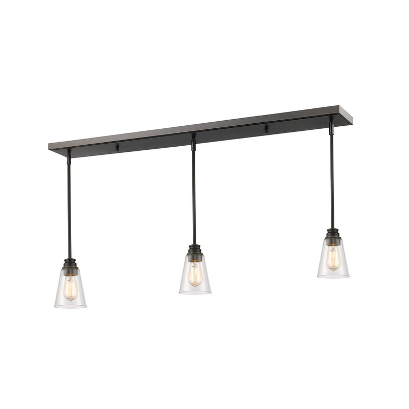Z-Lite - 428MP-3OB - Three Light Linear Chandelier - Annora - Olde Bronze