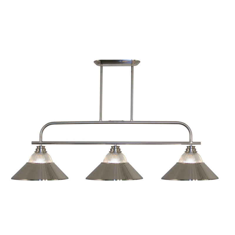 Z-Lite - 437-3BN-RBN - Three Light Billiard - Annora - Brushed Nickel