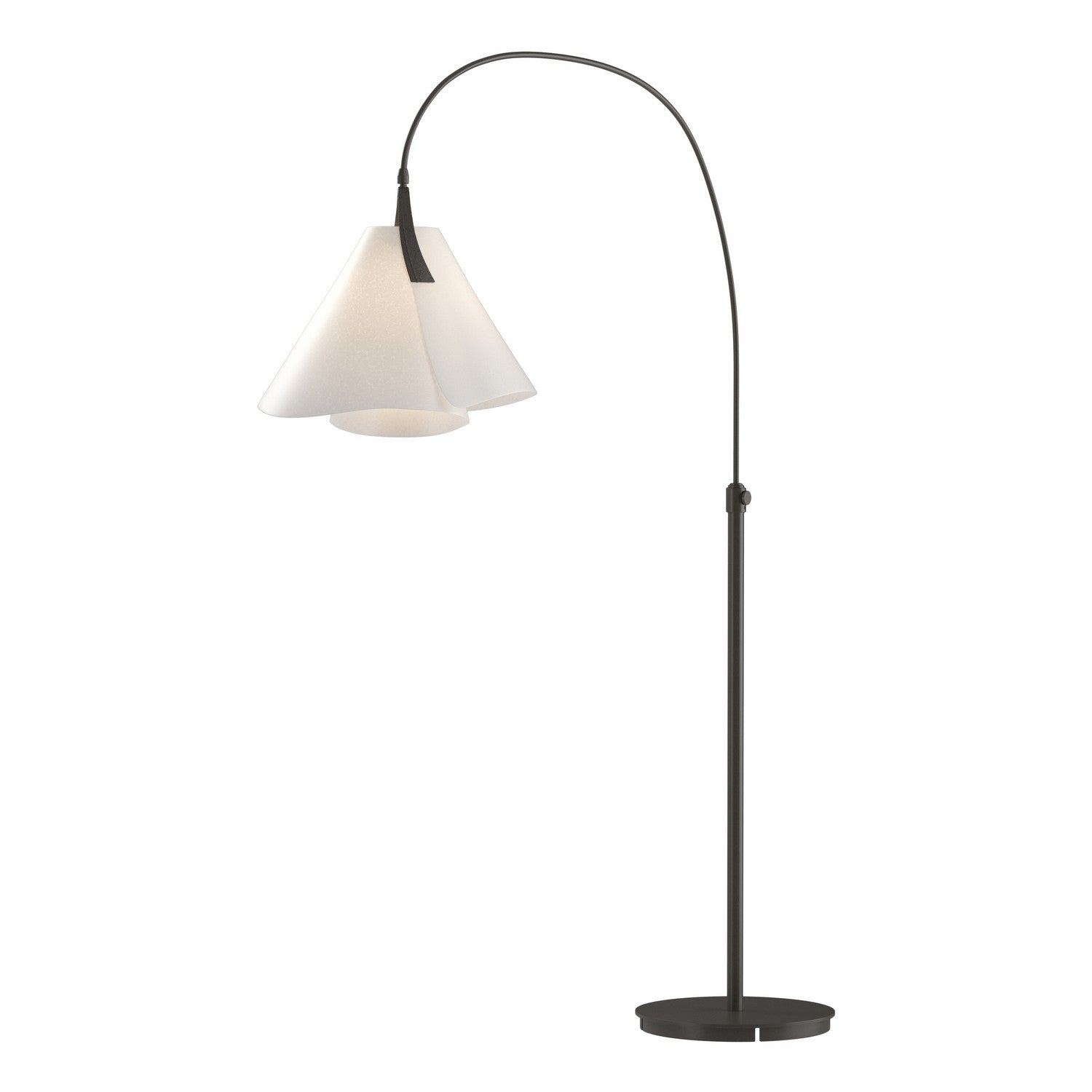 Hubbardton Forge - 234505-SKT-07-SH1992 - One Light Floor Lamp - Mobius - Dark Smoke