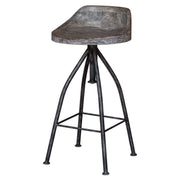 Uttermost - 25726 - Bar Stool - Kairu - Gray Glazed
