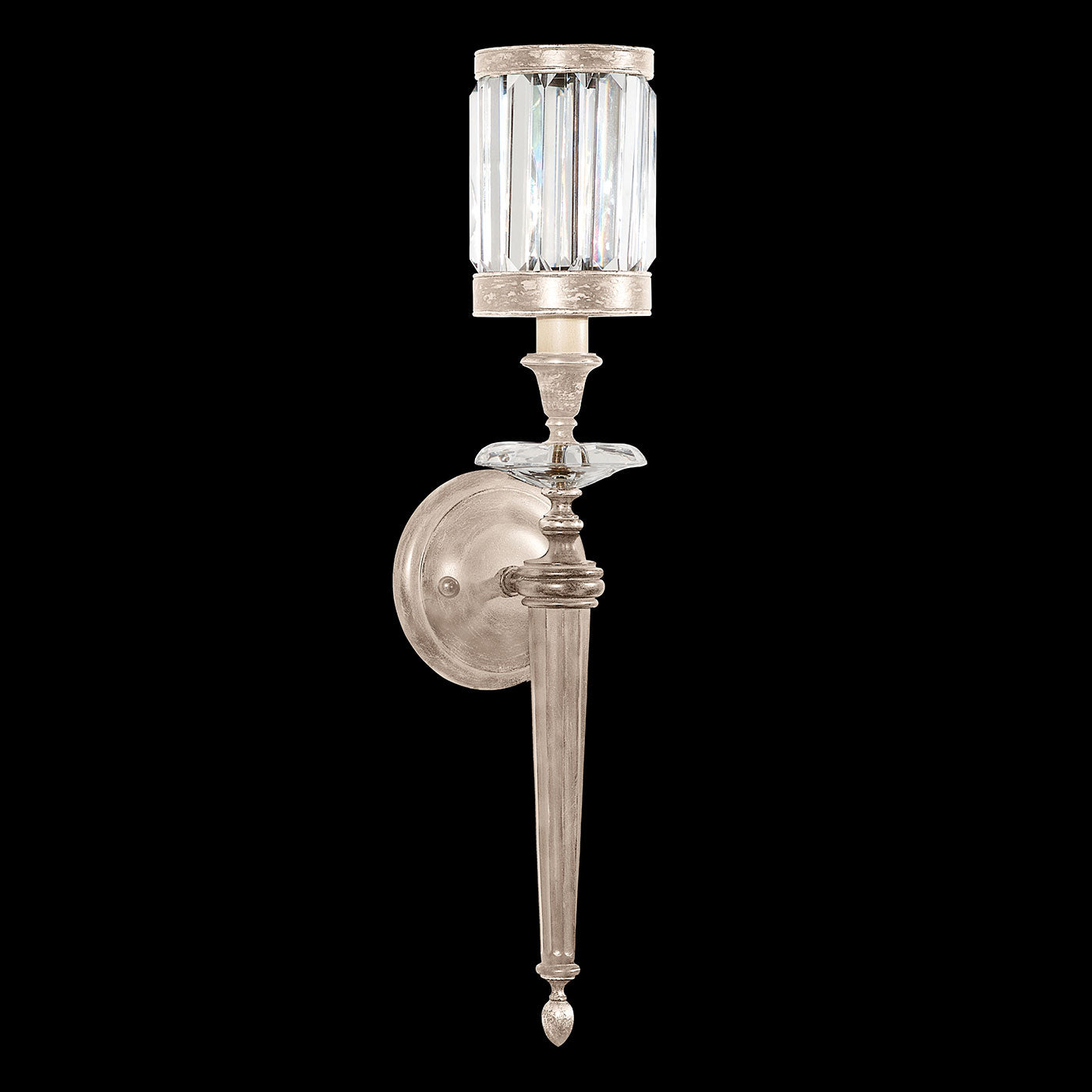 Fine Art Handcrafted Lighting - 605750-2ST - One Light Wall Sconce - Eaton Place - Silver
