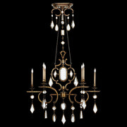 Fine Art Handcrafted Lighting - 726040-3ST - Six Light Chandelier - Encased Gems - Gold