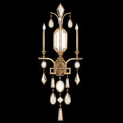Fine Art Handcrafted Lighting - 727050-3ST - Three Light Wall Sconce - Encased Gems - Gold