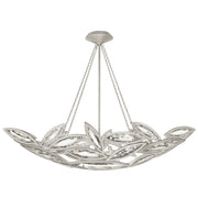 Fine Art Handcrafted Lighting - 849640-12ST - Seven Light Pendant - Marquise - Silver